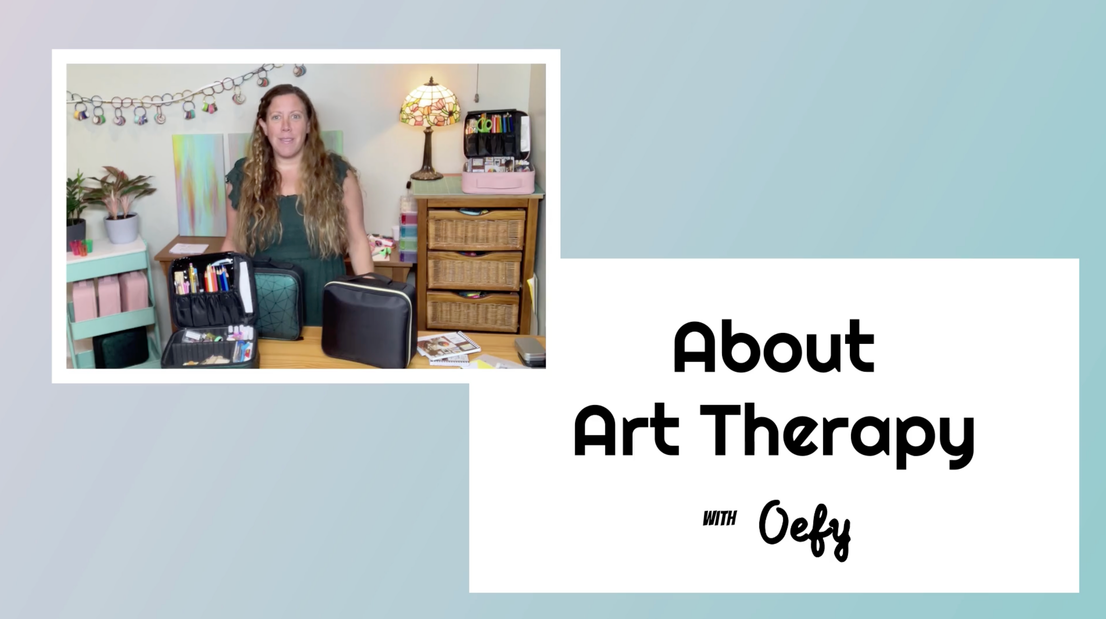 Load video: About Art Therapy Kits Video with Oefy